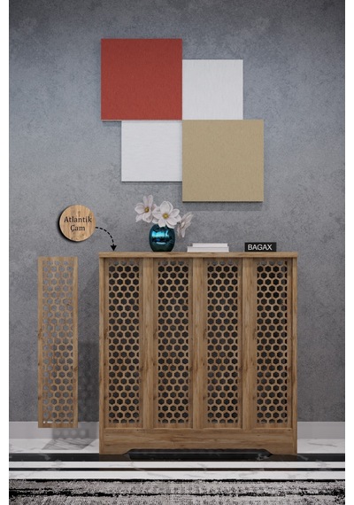 Dekoratif Petek Dolabı Kalorifer Peteği Kapatma Ünitesi Modern Tasarım İç Ölçü 76 Cm Dış Ölçü 80 Cm Petek 76 Çam D6 Dekoratif Petek Dolabı Kalorifer Peteği Kapatma Ünitesi Modern Tasarım İç Ölçü 76 Cm Dış Ölçü 80 Cm Petek 76 Çam D6