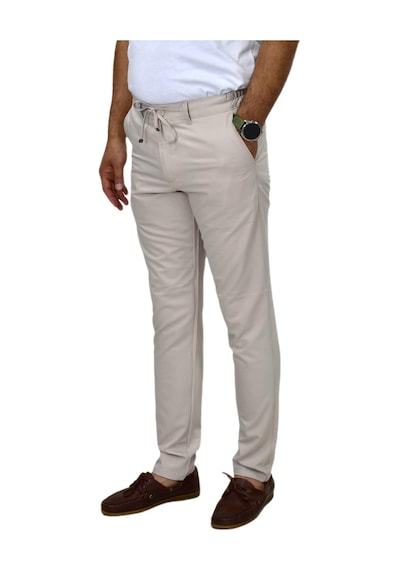 Erkek Jogger Silim Fit Kumaş Pantolon P1023 Bgl-st04504 Bej