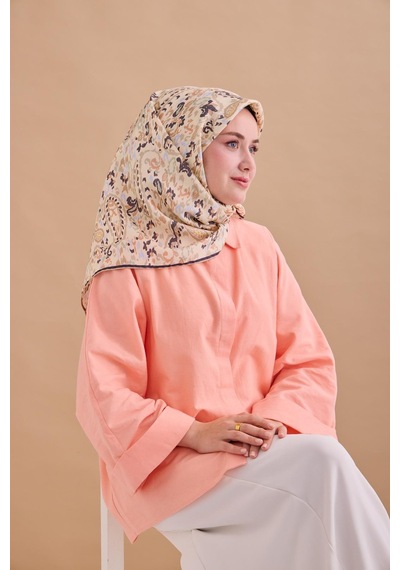 Silk Home Twill İpek Eşarp 11478-24 Fildişi, Soluk Siyah, Vizon, Bebe Mavi, Çağla