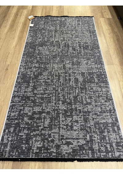 Hoom Rugs Vintage Vtg 119 Gri Dekoratif Yıkanabilir Kilim Gri