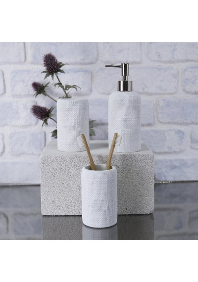 Natural Sıvı Sabunluk Beyaz