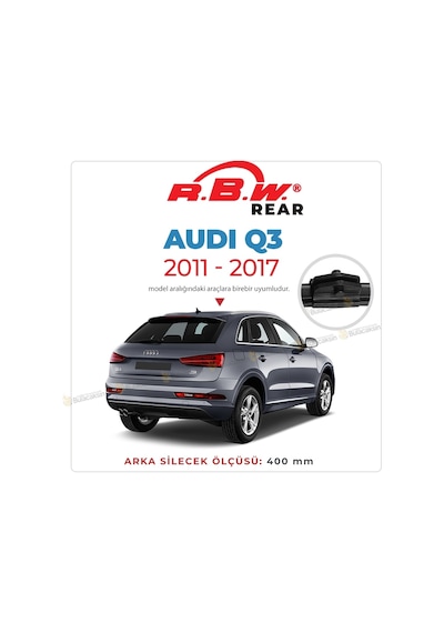 Rbw Audi Q3 2011- 2017 Arka Silecek