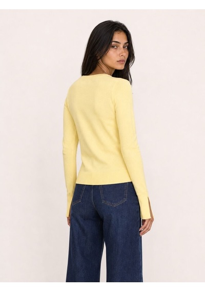Loft Regular Fit Kadın Kazak Lf2044858 Q1.v1 Butter Yellow