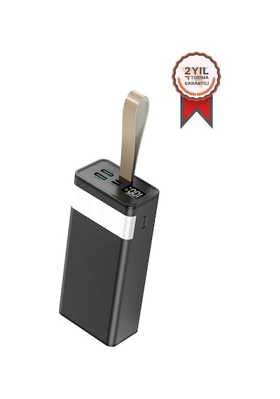 Torima Trm-1033 22.5w Hızlı Şarj Özellikli Dijital Şarj Göstergeli 30.000 Mah Powerbank Siyah