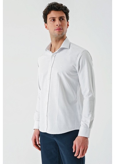 İmza Bej Uzun Kollu Desenli Armürlü Cepsiz Pamuklu Klasik Slim Fit Dar Kesim Gömlek 1004240189-bej Bej İmza Bej Uzun Kollu Desenli Armürlü Cepsiz Pamuklu Klasik Slim Fit Dar Kesim Gömlek 1004240189-bej Bej