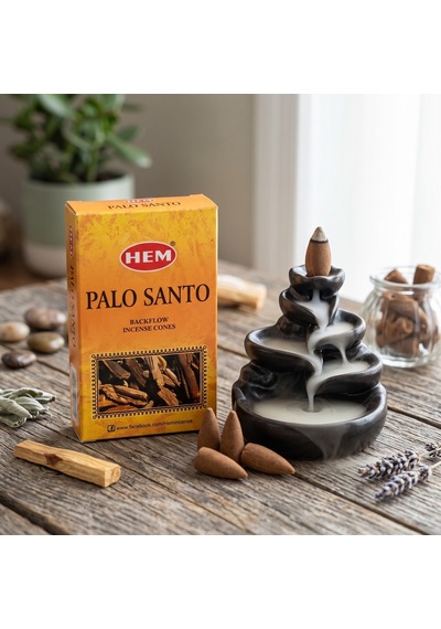 Bakgelal 4 Lü Geri Akışlı Şelale Konik Tütsü Seti Palo Santo, Lavanta, Anti Stress Ve Yasemin 40 Adet - 9081087580297