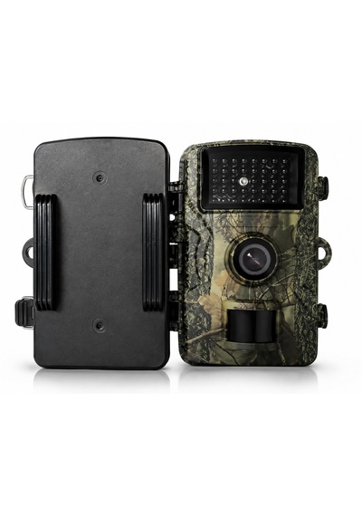 Nvg 1080p Full Hd Yaban Hayatı Kamerası Ip66 Su Geçirmez Fotokapan 16mp Gece Görüşlü Hareket Sensörlü Av Kamera 2.0" Lcd 0.8 Sn Tetikleme 32gb Tf Kart Destekli Sarı