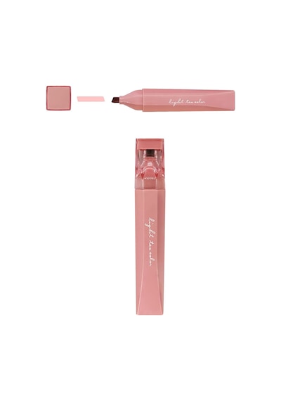 Cs-h816 Renkli Chosch Fosforlu Kalem - İşaretleyici Kalem - Pembe