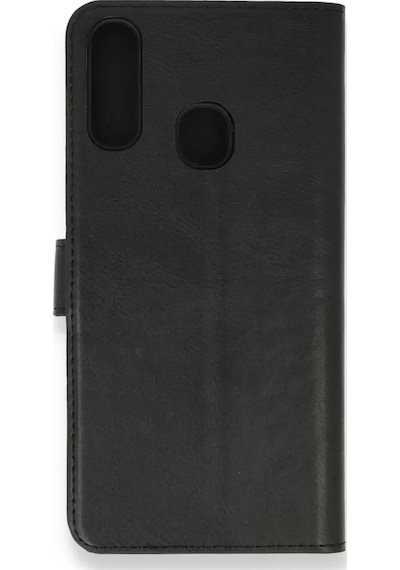 Newface Samsung Galaxy A20s Kılıf Trend S Plus Kapaklı Kılıf - Siyah