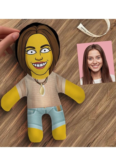 BK Gift Kişiye Özel Simpsons Figürlü Bebek Yastık - Model 6