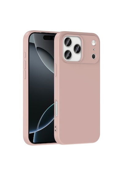 Techaks Apple Uyumlu iPhone 17 Pro Kılıf Zore Mara Lansman Kapak - Desert Gold Altın