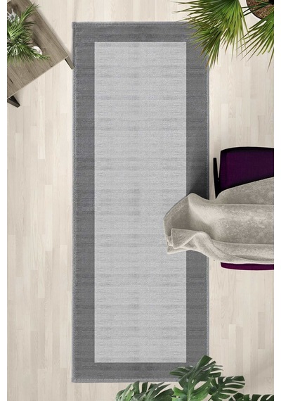 Yıkanabilir Yolluk 111 Gri