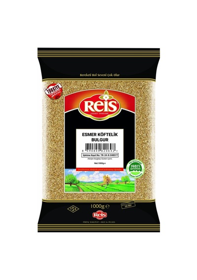 Reis Esmer Bulgur 1kg Köftelik İnce Kırım Bulgur 3'li Ekonomik Paket - 3 Adet Tarı