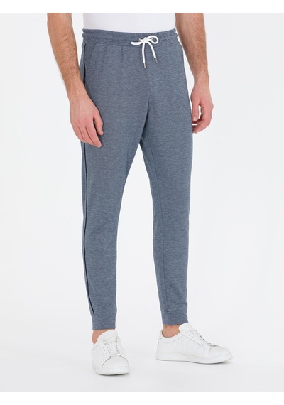Cacharel Lacivert New Slim Fit Eşofman Altı