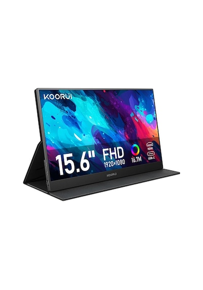Koorui 15.6" E1511a 60hz Ips Fhd Type-c Taşınabilir Monitör