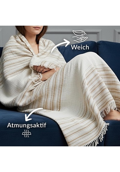 Kanepe, Koltuk Ve Yatak Örtüsü - 240x260 Cm - Bambuviskon Kumaş - Nefes Alır Ve Yakmaz - Oturma Odası Ve Yatak Odası Dekorasyonu - Hafif Yazlık Battaniye - Bej Çok Renkli Kanepe, Koltuk Ve Yatak Örtüsü - 240x260 Cm - Bambuviskon Kumaş - Nefes Alır Ve Yakmaz - Oturma Odası Ve Yatak Odası Dekorasyonu - Hafif Yazlık Battaniye - Bej Çok Renkli