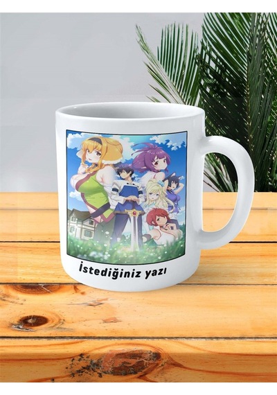 Isekai Meikyuu De Harem Wo Baskılı Kupa Bardak Kişiye Özel Model 3 Çok Renkli
