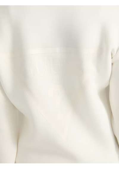 Guess Kadın Sweatshirt V3rq11k7uw2 Ekru
