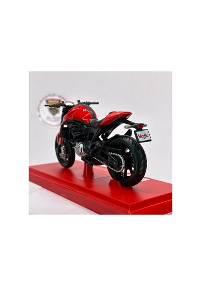 Ducati Monster Maket Motor - 1:18 Maisto Diecast Kırmızı