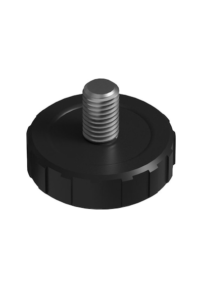 Cateksss 32x50 Mm M8 Kademeli Elips Gizli Ayarlı Profil Pabucu - 58 Li Paket Siyah