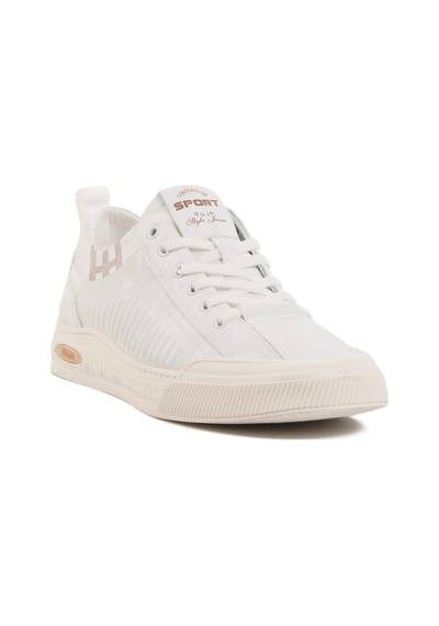 Beyaz Hafif Esnek Erkek Sneaker 25y510-13 M Beyaz