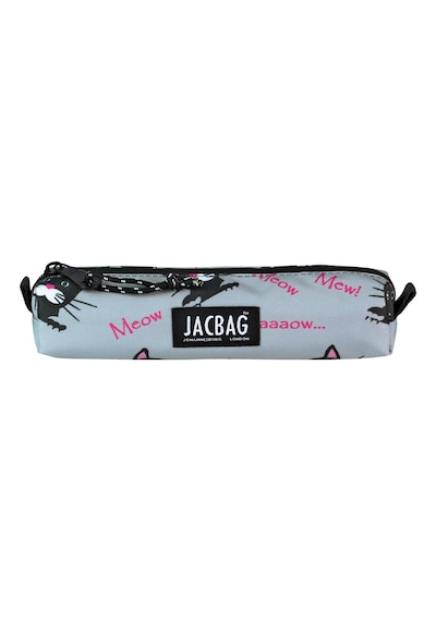 Jacbag Prizma-sosis Tip Kalem Kutusu Prizma-miyav renkli