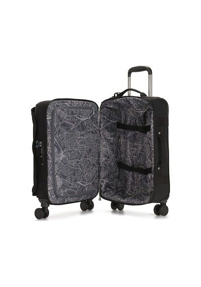 Kipling Kıplıng Spontaneous S Küçük Boy Tekerlekli Valiz Siyah Black Noır Siyah