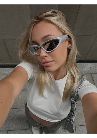 Rayze Drag Unisex Retro Still Güneş Gözlüğü Çok Renkli