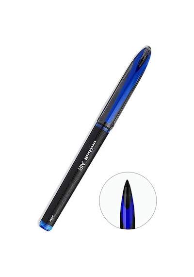 Pilot Kalem 1 Adet Uniball Air Mikro 0.5 Mm Roller Pilot Kalem Uba-188-m Roller Uçlu Likit Mürekkepli Pilot Kalem Mavi