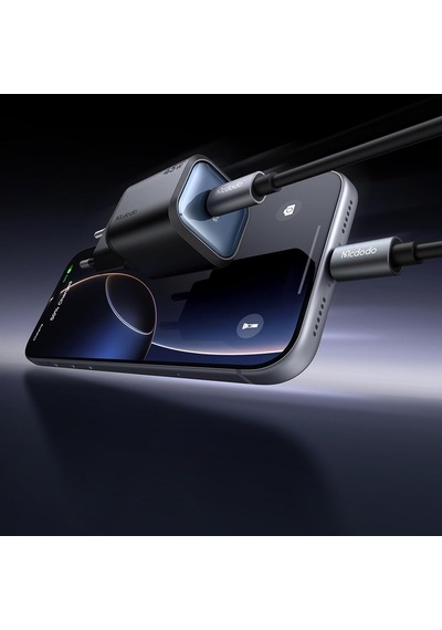 Ch-4391 Gan Serisi 45w Usb-c Mini Gan Hızlı Şarj Cihazı Siyah