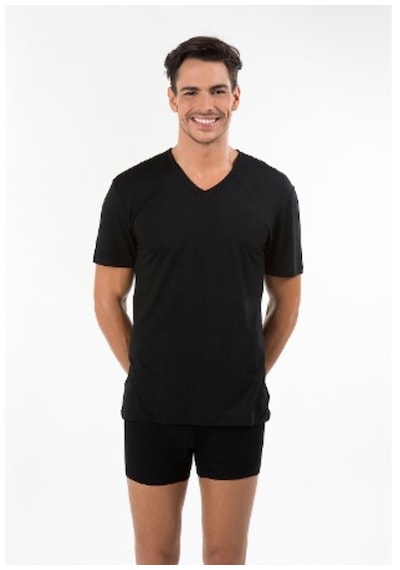 Kom Erkek V Yaka Atlet T-Shirt - Antonio