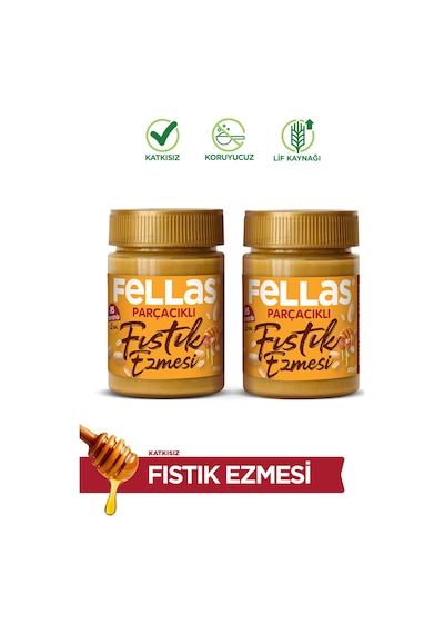 Fellas Ballı Fıstık Ezmesi 300 G x 2