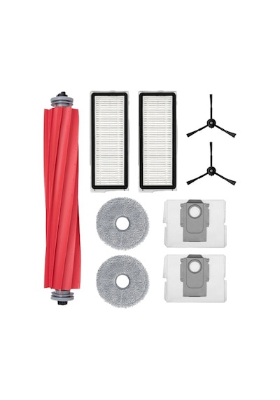 Roborock Q Revo Maxv , Qrevo Pro / S / Plus İçin  Paket Mop Bezli Filtre Fırça Yedek Set