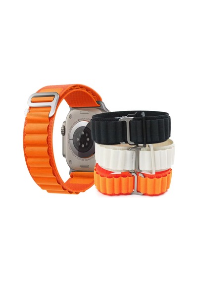 Apple Watch Uyumlu Watch 3 4 5 6 7 8 9 Seseri 38 40 41 Mm İndigo Alpine Loop Mt91