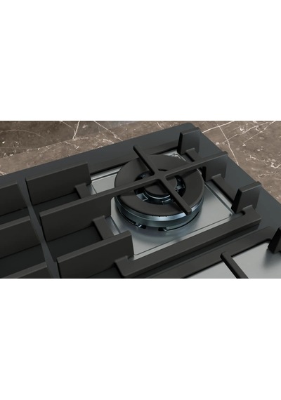 Siemens EP6A8HI40 Gazlı Sert Cam Ankastre Ocak Antrasit Gri