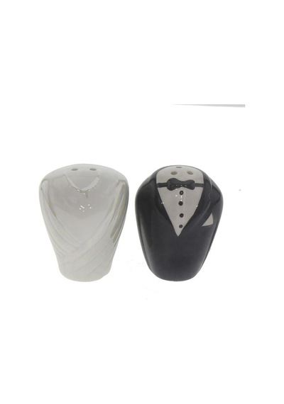 5X6Cm Gelin Damat Tuzluk Karabiberlik Porselen