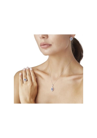 Gülaylar - Altın 14 Ayar Anturaj Küpe N11.11310