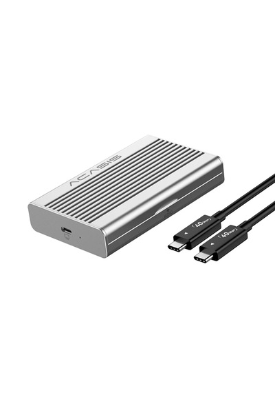 Acasis Tb406 Pro Thunderbolt 4 40gbps M.2 Nvme Ssd Kutusu 8tb Alüminyum Vidasız