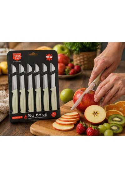 Sulteks Meyve & Sebze Bıçağı 6lı Paslanmaz Çelik