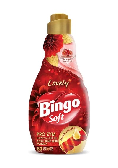 Bingo Soft Konsantre Yumuşatıcı 1440 Ml Lovely-nergis-manolya 3 Lü Set 3'lü Set