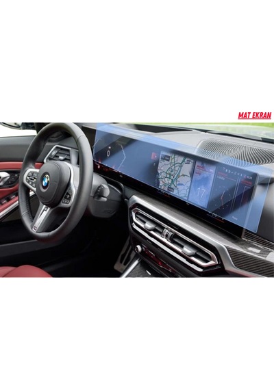 Bmw İ5 Gösterge Panel Ve Bilgi Ekran Uyumlu Mat Ekran Koruyucu