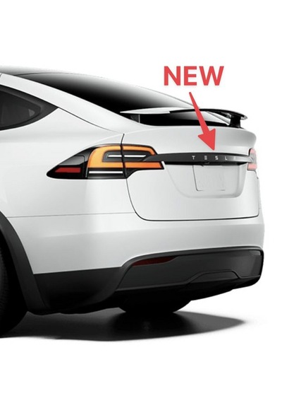 Dk Tuning Tesla Model 3 Y S X Series Bagaj Fosfor Renk Uzun Yazı Logo -