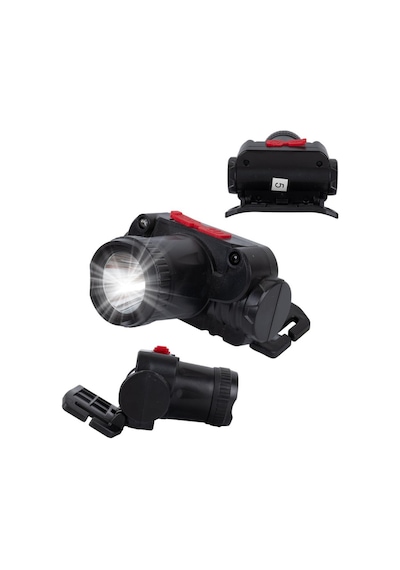 Şarjli Flashli Power Led I Ndüksi Yon Sensörlü Kafa Lambasi Feneri Siyah