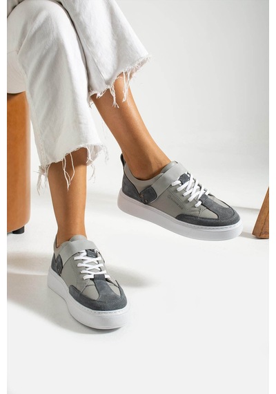 Hammer Jack Bonde Gri Kadın Sneaker 23515-z