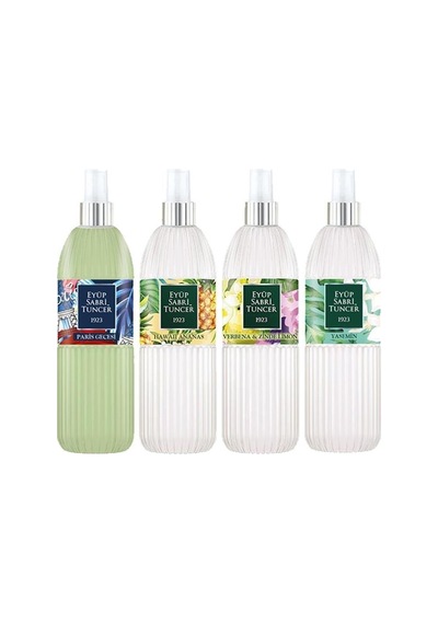 Eyüp Sabri Tuncer Kolonya Seti, Paris Gecesi, Hawaii Ananas, Verbena & Zinde,yasemin 150 Ml