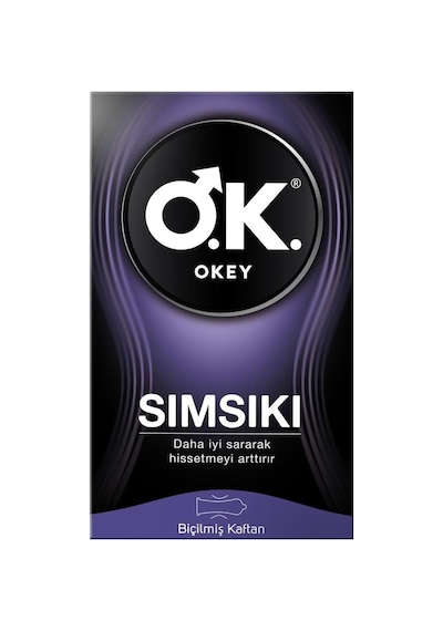 Sımsıkı Prezervatif 10 Adet Açık Kahverengi
