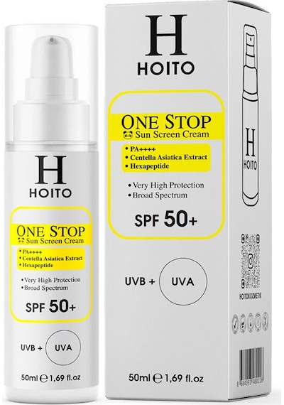 Hoito One Stop Sun Screen Güneş Koruyucu Krem Spf50+ 50 Ml