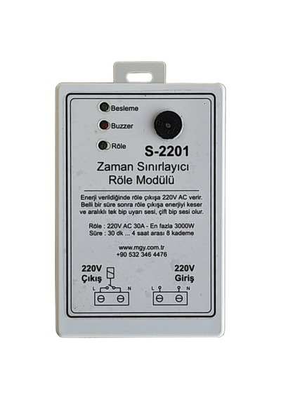 Zaman Sınırlayıcı Timer Röle 30A Güneş Enerjisi Isıtıcısı Vb İçin