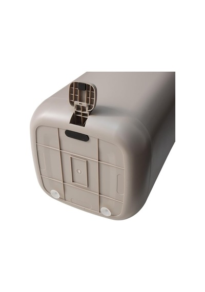 Vera Çelik Çöp Kovası - Taupe 30 L
