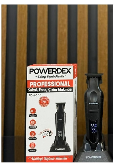 Powerdex PD-6500 Profesyonel Sakal Ense ve Çizim Makinesi